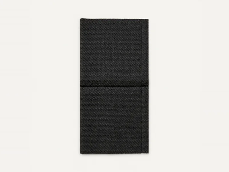 プレミアム使い捨てタオル ブラック - 100% Viscose — 3